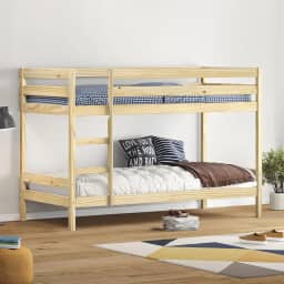 IDIMEX Beliche de Madeira Solteiro com Grande de Proteção Natural Felix