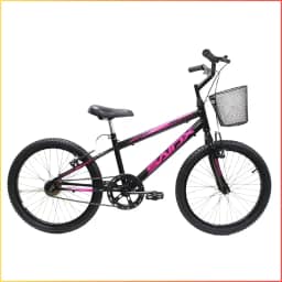 Bicicleta Aro 20 Infantil Saidx Premium Bike Freios V Brake Aro em Alumínio Feminina e Masculina