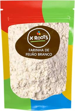 Farinha de Feijao Branco 100% Pura 500gr - X Roots