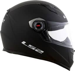 Capacete Ls2 Ff358 Monocolor Preto Fosco 56/S