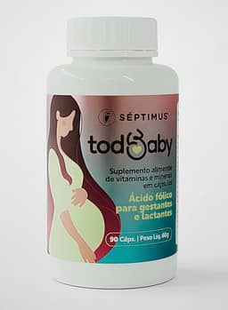 Suplemento Vitamínico para Gestantes, Lactantes e Puérperas com 21 Nutrientes – Ácido Fólico, Ferro, Zinco e Vitaminas – 90 Cápsulas
