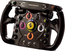Thrustmaster F1 Complemento de volante - Volante de corrida de precisão com licença oficial da Ferrari, compatível com PlayStation, Xbox e PC