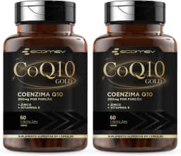 2Un CoQ10 Gold 200Mg De Coenzima Q10 Pura + Vitamina E + Zinco 60 Cáps - Ecomev