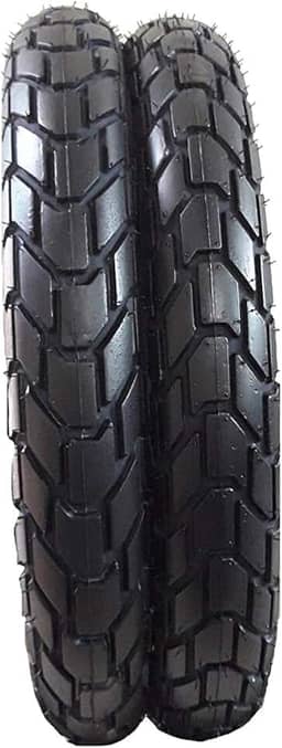 Jogo Pneu Moto Titan 150 E 125 Fan 150 E 125 Cg 150 E 125 Dianteiro E Traseiro Technic T&c Novo 90/90-18 E 2.75-18