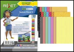 Ridet - Bloco Para Educacao Artistica Textura 2 Dec 180G 36F 23X32Cm Pacote 111560