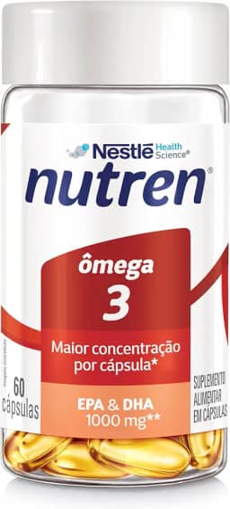 Nutren Suplemento Alimentar Ômega 3-60 Cápsulas