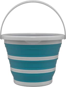 Balde 10 litros Retrátil Verde Esmeralda, RET3505, Flash Limp