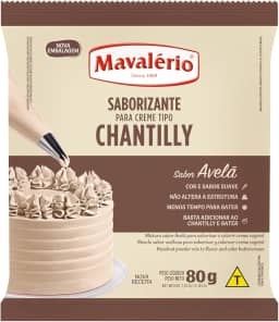 CONFEITARIA SABORIZANTE P/CHANTILLY AVELA 80G MAVALÉRIO