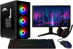 PC Gamer Completo MRPC Intel i5 2ª Geração, 8GB RAM SSD 240GB Monitor 19” HD Kit Gamer