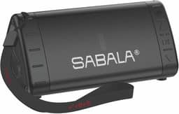 Caixa de Som Bluetooth SABALA DR-901,2200mAh Bluetooth 5.1, IPX5 TWS, de reprodução para atividades ao ar livre, praias e presentes (preto)