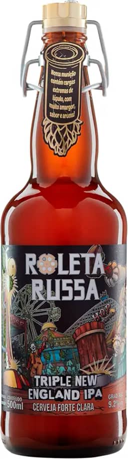 CERVEJA ROLETA RUSSA TRIPLE NEW ENGLAND IPA 500ML