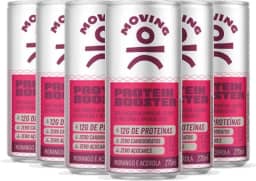 Kit 6 Refrigerante Proteico MOVING Morango e Acerola 270ml