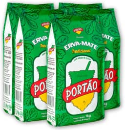 Erva-Mate Portão Chimarrão Tradicional (Fardo 5 unidades) 1kg.