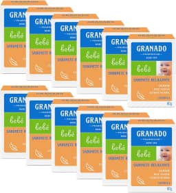 Granado Sabonete Bebê, Camomila, 90g, 12 Unidades