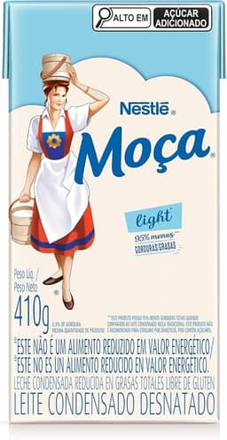 Moça Leite Condensado Light 410G