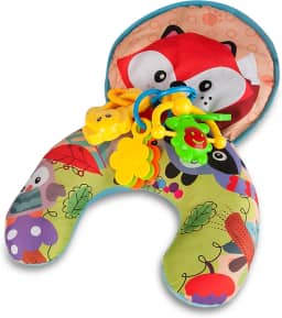 Zoop Toys Almofadinha de Atividades Bebe Conforto Raposa
