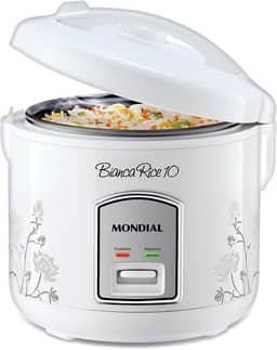 MONDIAL Panela Elétrica Bianca Rice 10, Branco, 700W, 220V - PE-10