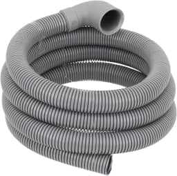 Mangueira Saída Água Máquina De Lavar Universal 2m Metros Cinza