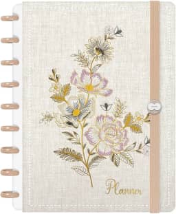 Planner Inteligente 2026 Iscool Disc Datado Entrepontos Rosas