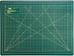 Base Para Corte De Mesa A2 Dupla Face Patchwork Artesanato (Verde)