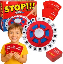 Jogo Tabuleiro Stop 10 Segundos Polibrinq