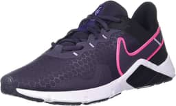 Treinamento feminino, Preto/rosa hiper rosa/caverna roxo/lilás, 9