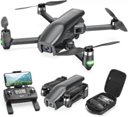 Holy Stone Drone HS710 com câmera 4K, GPS FPV 5G para iniciantes, dobrável, com posicionamento ótico, retorno automático, Follow Me, motor sem escova, 50 minutos de voo