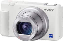 Sony Câmera digital ZV-1 para criadores de conteúdo, vlogging e YouTube com tela flip, microfone embutido, vídeo 4K HDR, tela sensível ao toque, transmissão de vídeo ao vivo, webcam, compacta