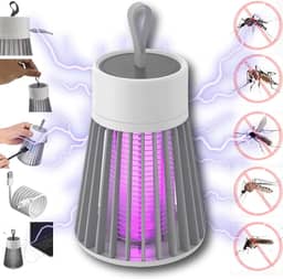 Luminaria Mata Mosquito Eletrica, Armadilha Repelente de Pernilongo com Luz Ultravioleta, Lampada de Choque para Combate a Dengue, Proteção Portátil Contra Inseto, LED USB com Luz UV Anti Mosca PREIS