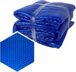 Capa Manta Térmica Para Piscina 5 x 2,5m Proteção Uv 300 Micras Azul Induplas