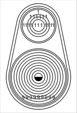 Placa Radiestesia Radiônica 15x22 cm - RELAX DO SONO