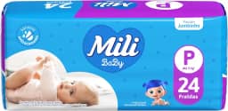 Mili Fralda Ultra Seca Jumbinho Tamanho P 1X24
