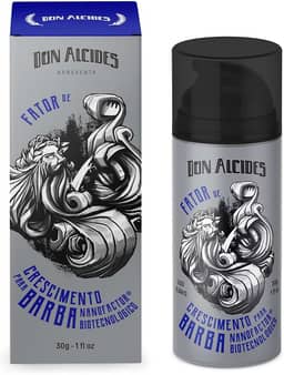 FATOR DE CRESCIMENTO PARA BARBA DON ALCIDES