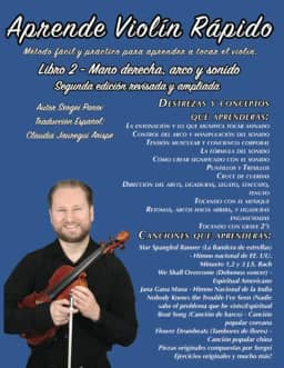 Aprende Violín Rápido Libro 2 (segunda edición revisada y ampliada): Método fácil y práctico para aprender a tocar el violín (Spanish Edition)