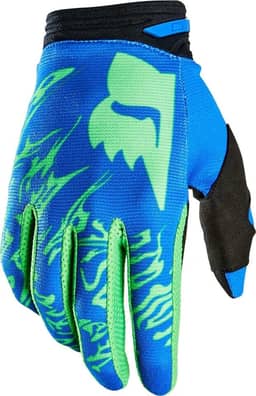 Luva de Motocross 180 Skew Peril Azul/Verde S/P