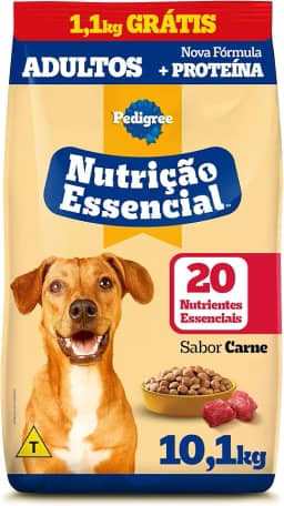 Ração Pedigree Nutrição Essencial Carne Para Cães Adultos