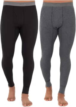 Parte de baixo de pijamas Calcinha térmica de waffle premium reciclada (1, 2, 3 e 4 pacotes), Fruit of the Loom, Masculino