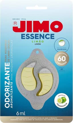 Jimo Essence Elimina Odores e Mal Cheiro Máquina Lava Louça 60 Lavagens Fragrância Cítrica Fresca