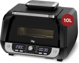 WAP Fritadeira Elétrica Air Fryer Barbecue Digital 12 em 1, 10 Litros, 4 Níveis de Temperatura, Antiaderente, 1800W 127V