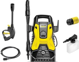 Kärcher Lavadora de Alta pressão Prática Black, 1500 PSI/Libras, 1400W, 300L/h com Aplicador de Detergente e Lança Regulável 220V
