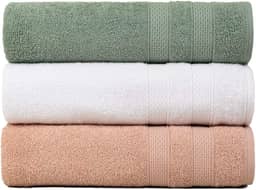 Kit 3 Toalhas de Rosto Fio Penteado Extra Macia - Comfort (KIT 2)