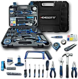 Jogo de Ferramentas Profissional Menegotti 135 Peças com Maleta