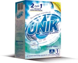 Detergente com Secante e Abrilhantador em Pó para Máquina de Lavar Louça 1kg 1 UN Unik Sem Fragrância