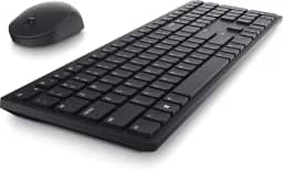 Dell KM5221W Pro Teclado sem fio e mouse Combo, teclas programáveis e luz indicadora da bateria - Preto