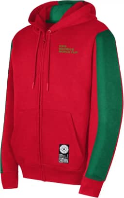 Moletom masculino com capuz e zíper da Copa do Mundo FIFA 2023