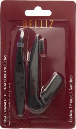 Belliz Pinça E Navalhete Para Sobrancelha