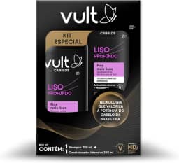 VULT PROMOPACK SHAMPOO E CONDICIONADOR LISO PROFUNDO 2x200ml