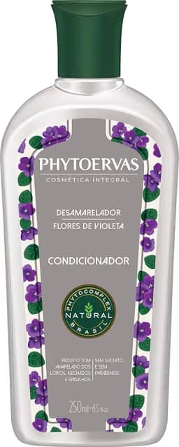 Phytoervas Condicionador Uso Diário 250 Ml Desamarelador