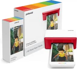 Polaroid Impressora fotográfica Bluetooth 4 x 15 + pacote de papel fotográfico (80 folhas incluídas) (6552)