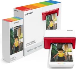 Polaroid Impressora fotográfica Bluetooth 4 x 15 + pacote de papel fotográfico (80 folhas incluídas) (6552)